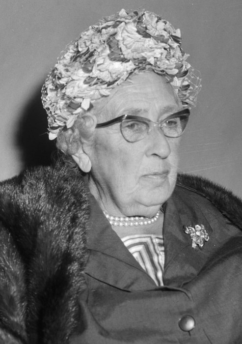 Agatha Christie portrait
