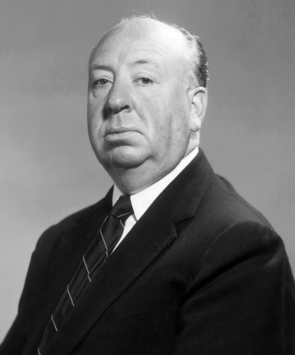 Alfred Hitchcock portrait