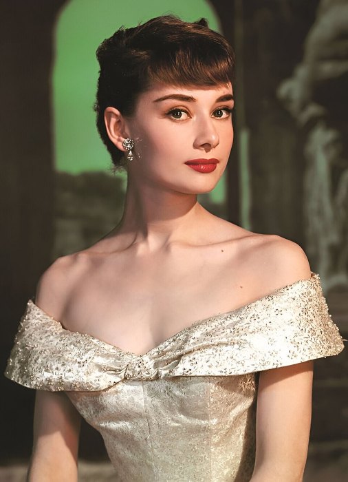 Audrey Hepburn portrait