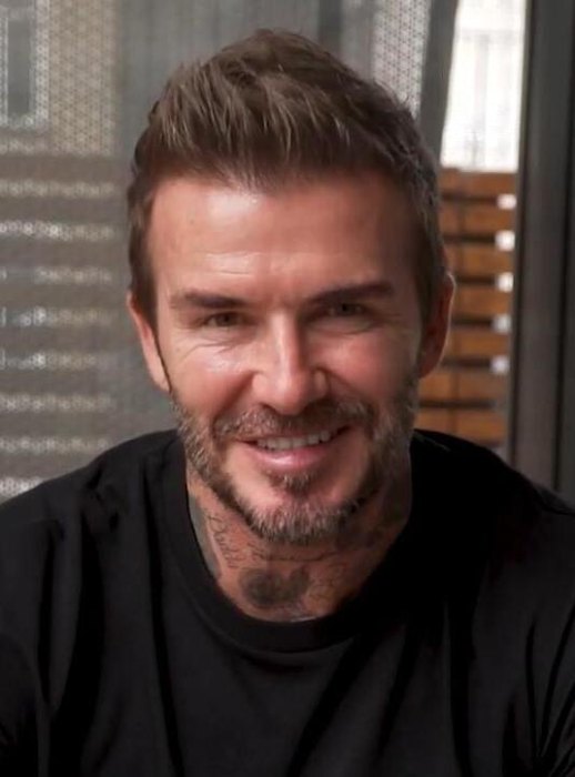David Beckham portrait