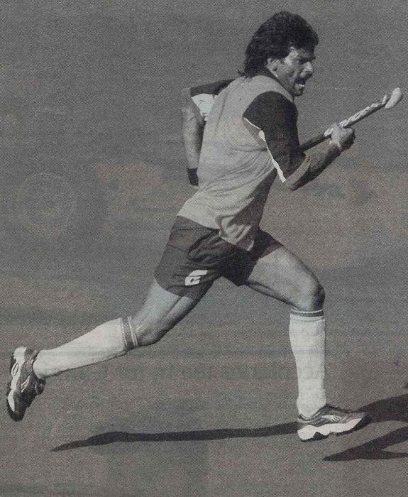 Dhanraj Pillay portrait