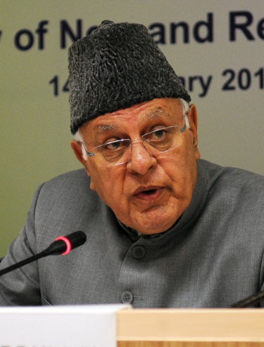 Farooq Abdullah portrait
