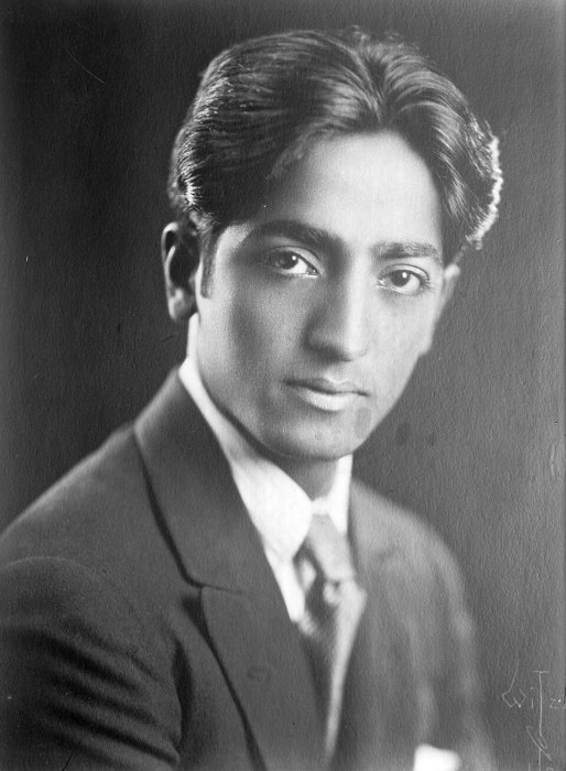 Jiddu Krishnamurti portrait