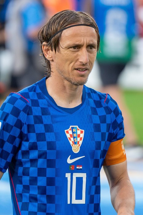 Luka Modric portrait