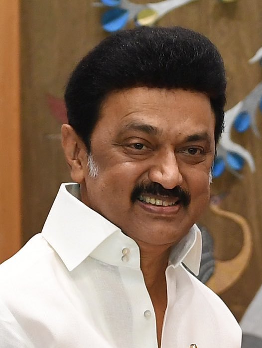 M. K. Stalin portrait