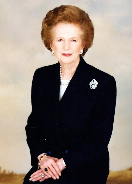 Margaret Thatcher portrait
