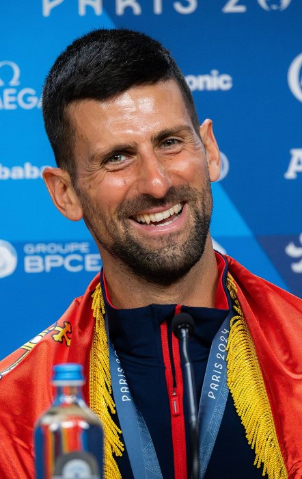 Novak Djokovic portrait