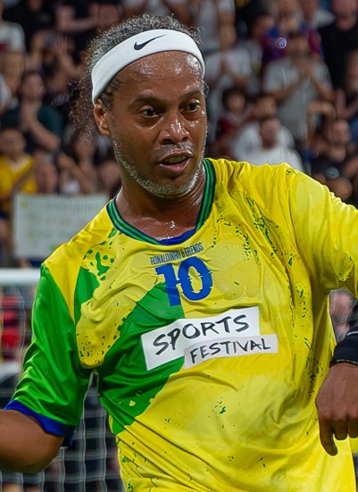 Ronaldinho portrait