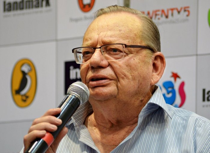 Ruskin Bond portrait