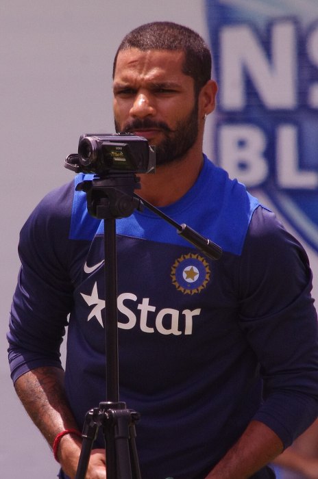 Shikhar Dhawan portrait