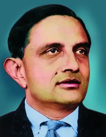 Vikram Sarabhai portrait